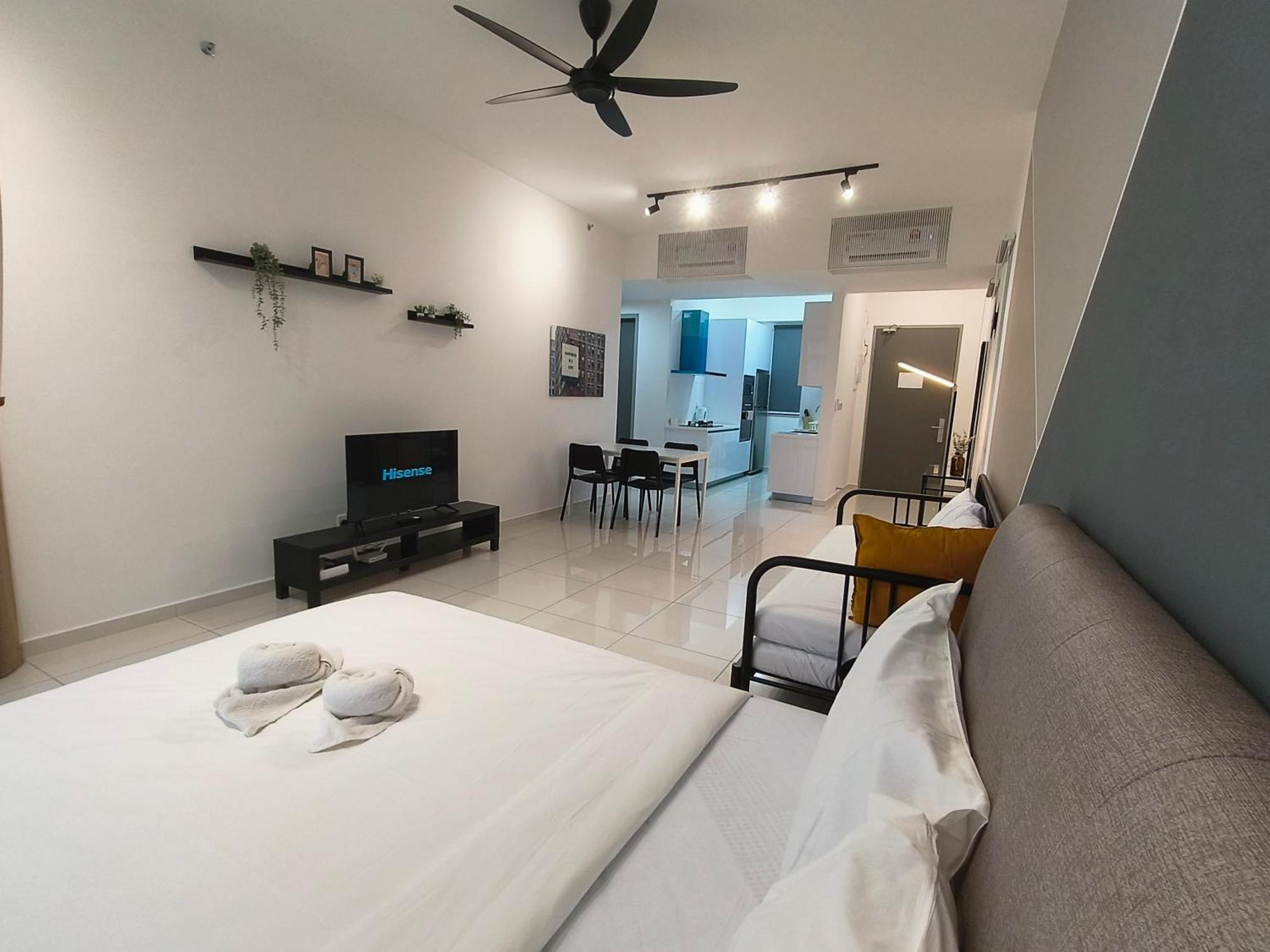 Apartment New Stylist 2br For 10pax 无敌美景两房民宿 Beacon Executive *
