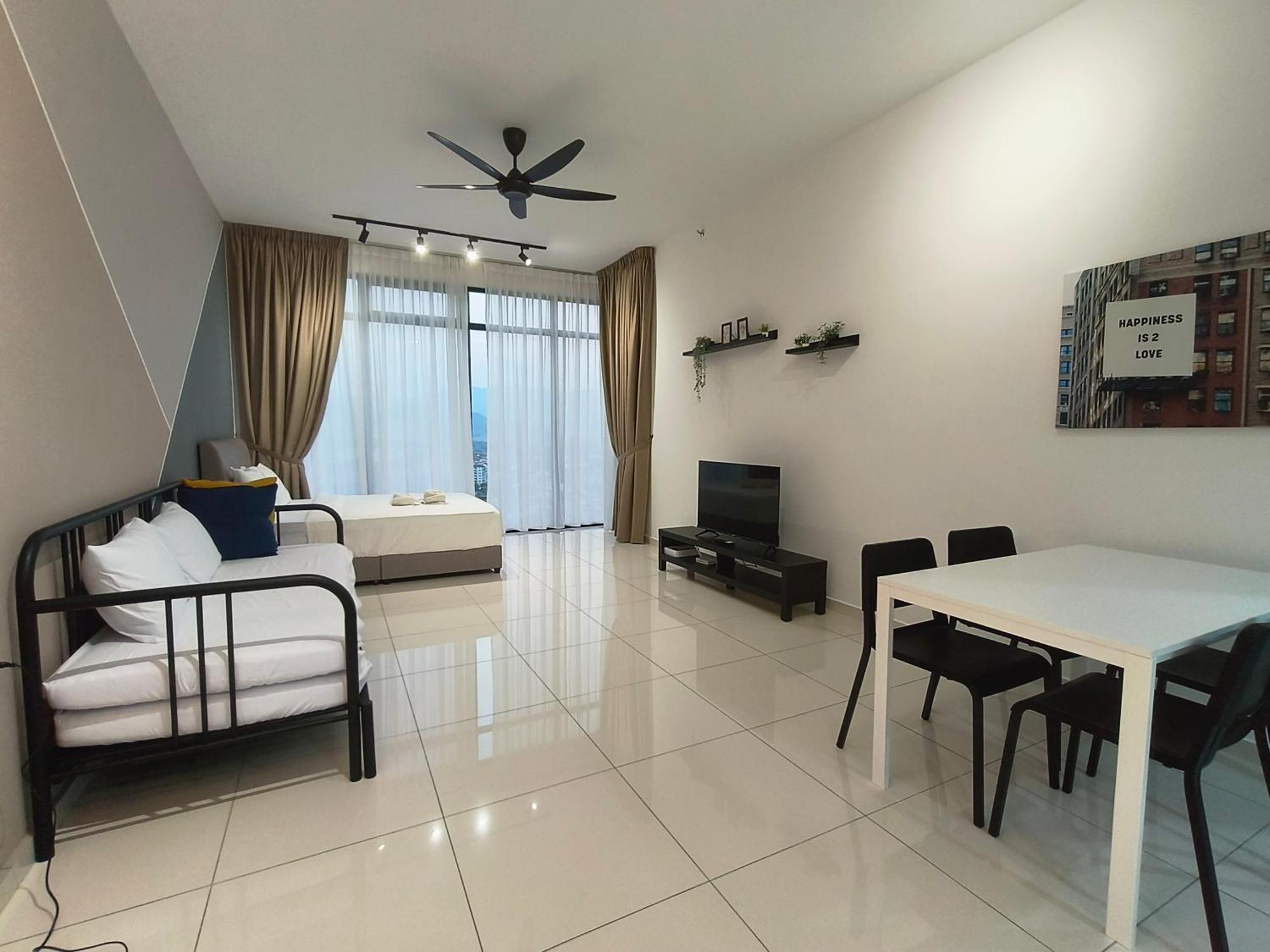 New Stylist 2br For 10pax 无敌美景两房民宿 Beacon Executive Apartment *
