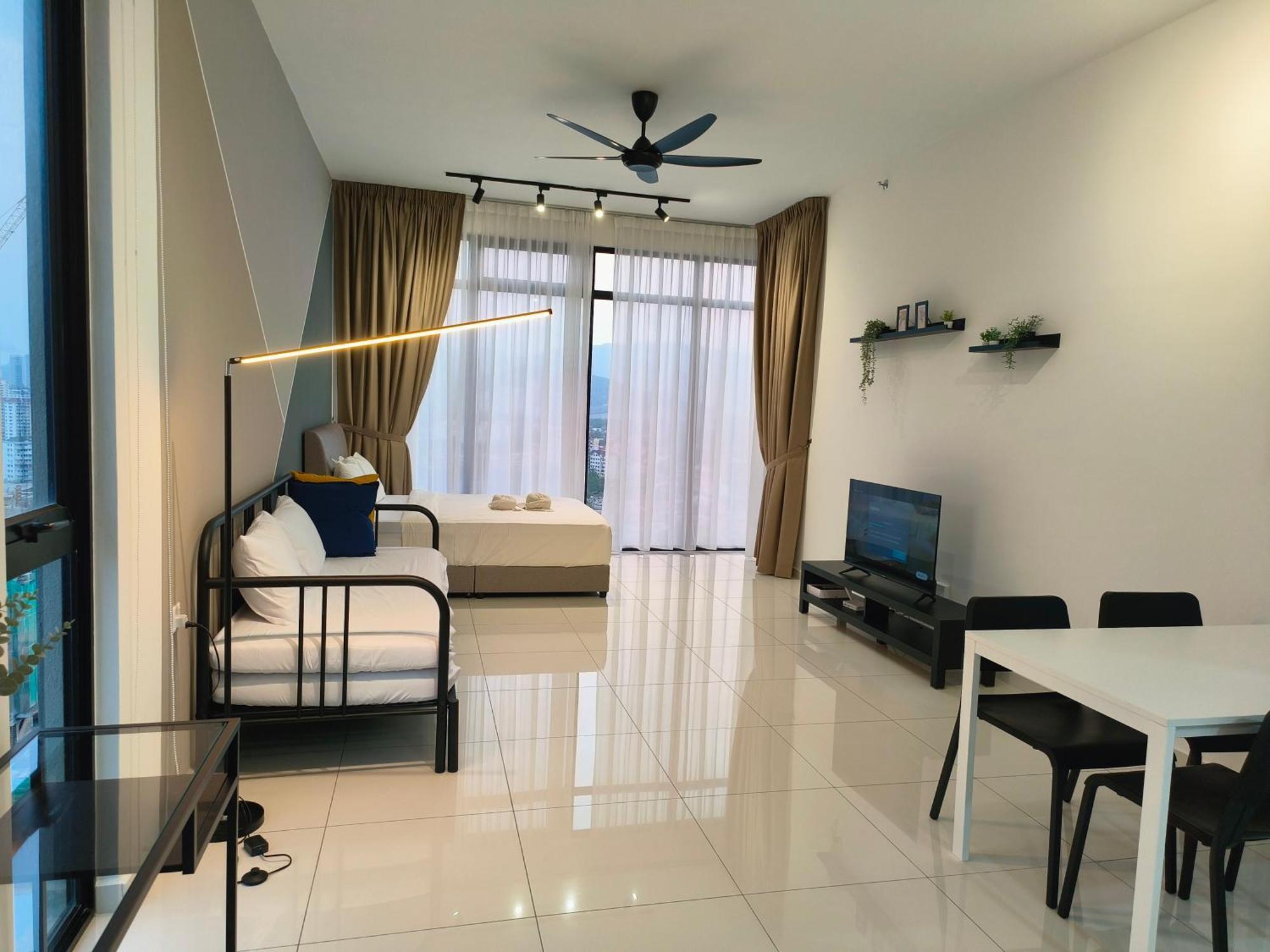 Apartment New Stylist 2br For 10pax 无敌美景两房民宿 Beacon Executive